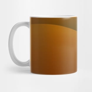 Lumina Green Road - Colorful Pop Abstract Yellow Orange and Green Lines Mug